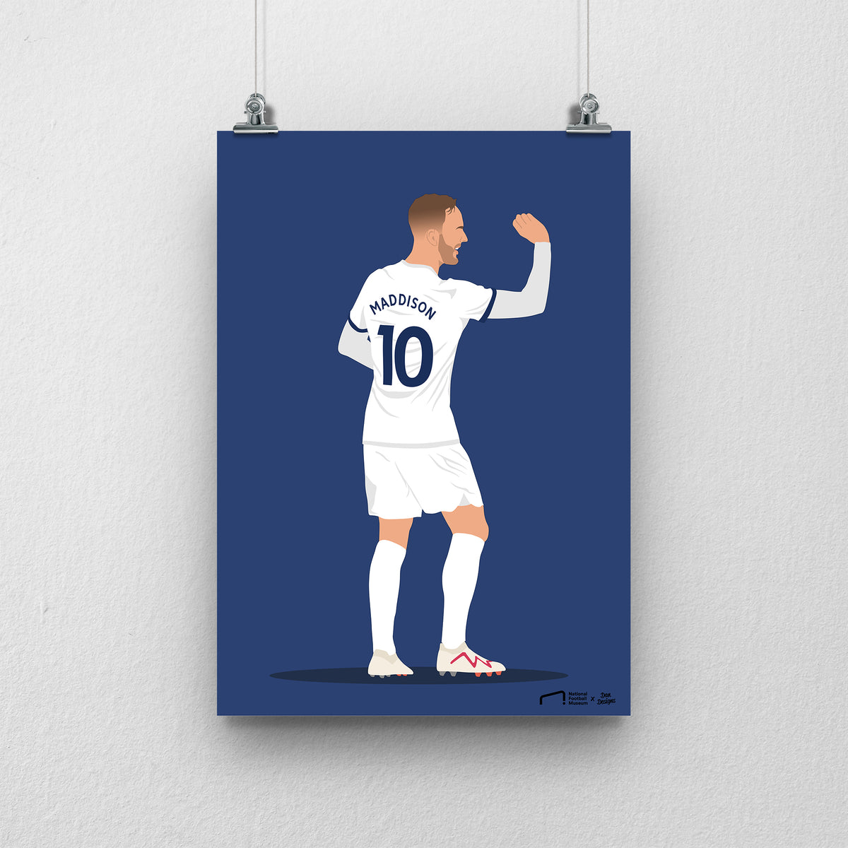 James Maddison Print - Dan DesignsGB
