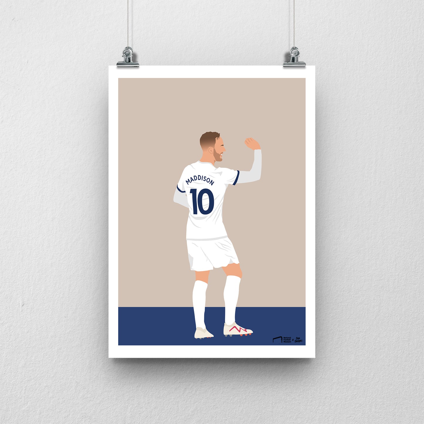 James Maddison Print - DanDesignsGB