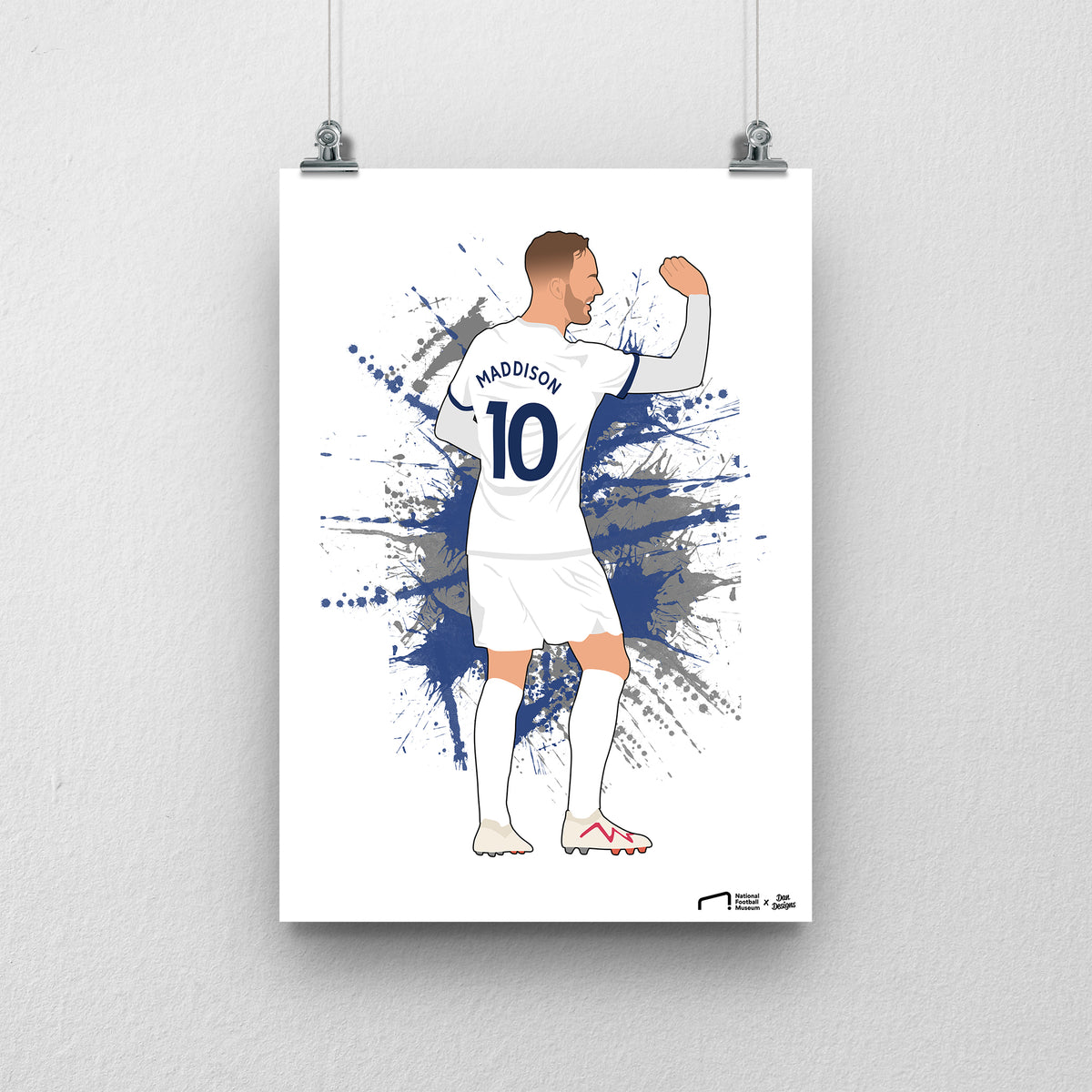 James Maddison Print - Dan DesignsGB