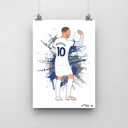 James Maddison Print - Dan DesignsGB