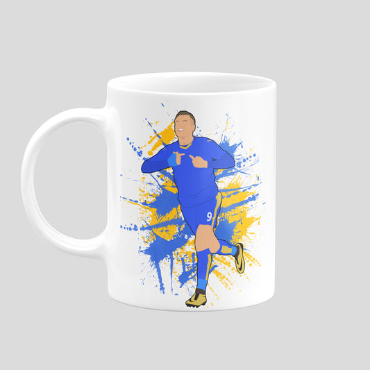 Jamie Vardy Mugs - DanDesignsGB