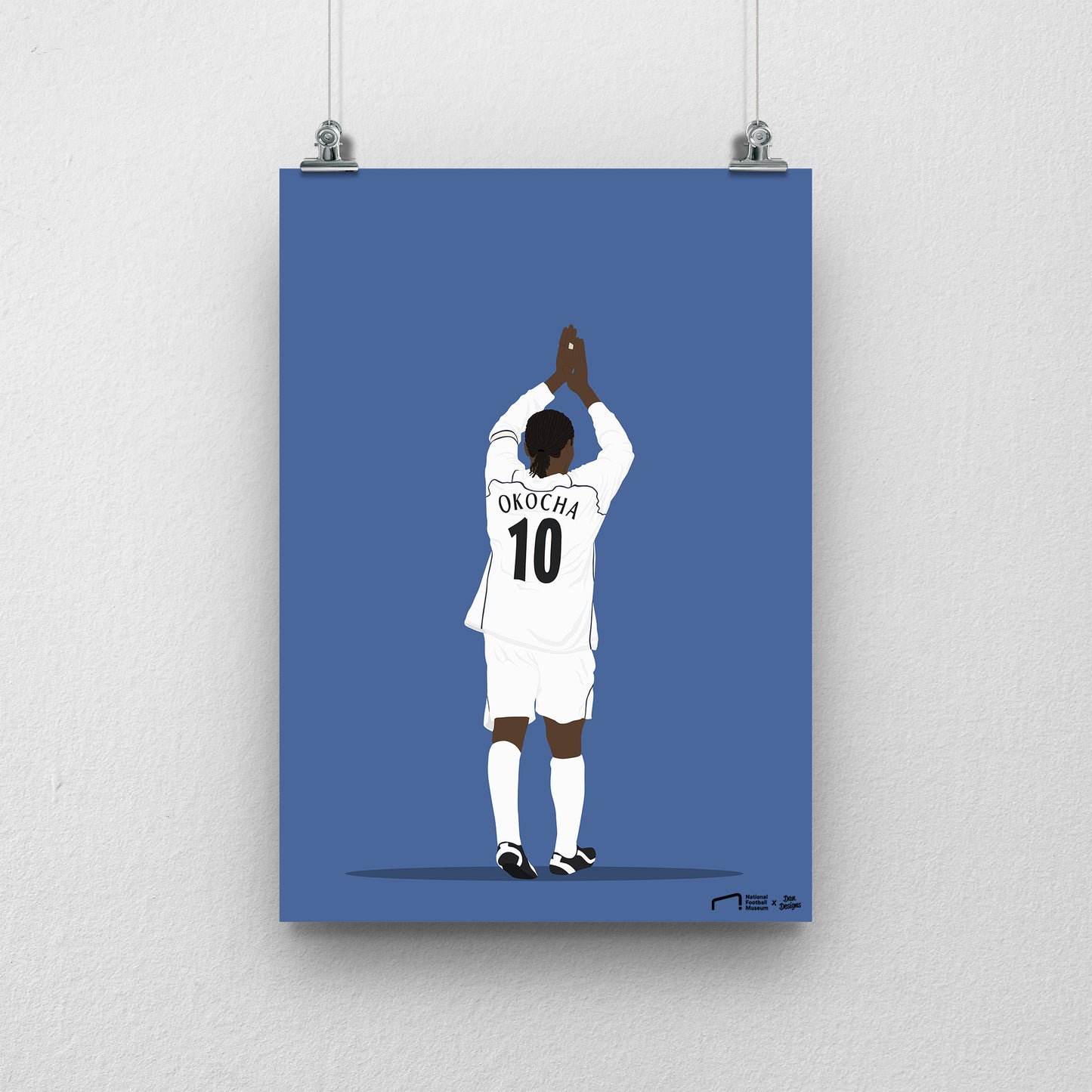 Jay Jay Okocha Print - DanDesignsGB