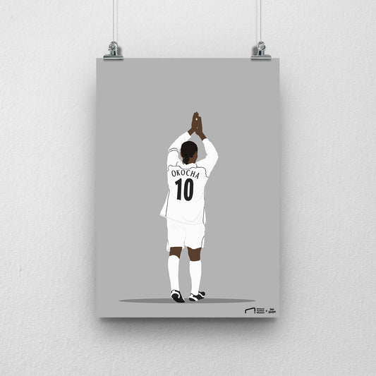 Jay Jay Okocha Print - DanDesignsGB