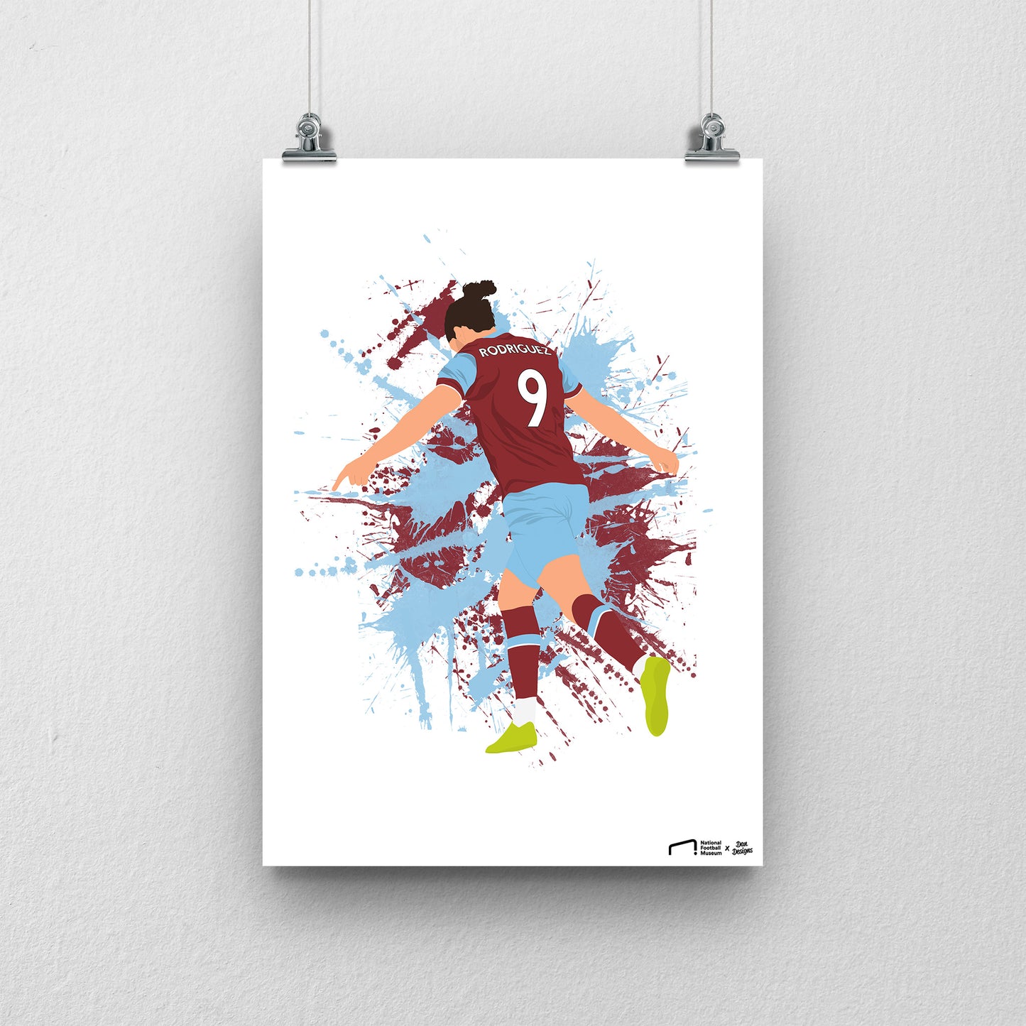 Jay Rodriguez Print - DanDesignsGB