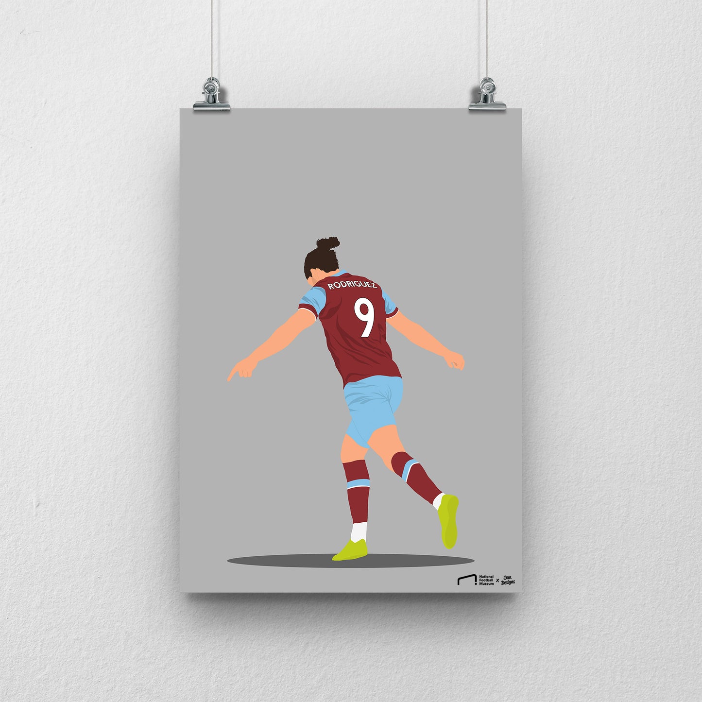 Jay Rodriguez Print - DanDesignsGB