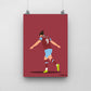 Jay Rodriguez Print - DanDesignsGB