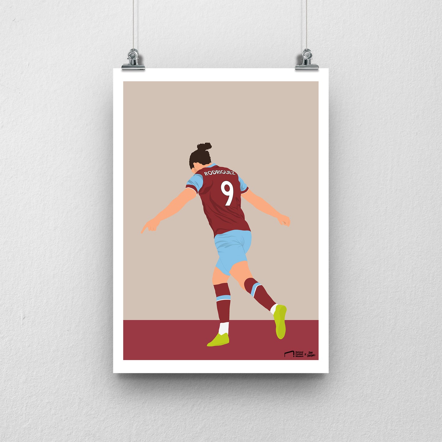 Jay Rodriguez Print - DanDesignsGB