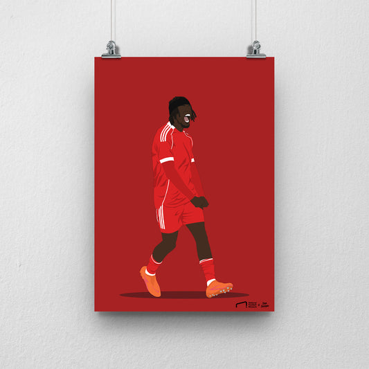 Jeremie Frimpong Print - DanDesignsGB
