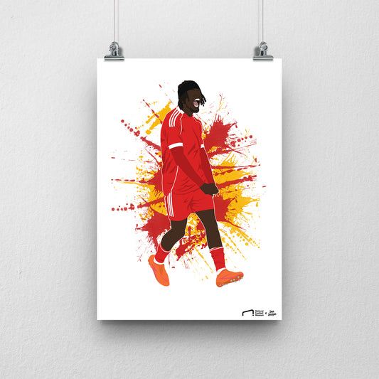 Jeremie Frimpong Print - DanDesignsGB