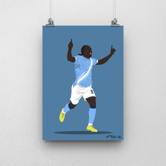 Jeremy Doku Print - DanDesignsGB