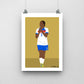 Jess Carter EURO A3 EURO 2025 Art Print - DanDesignsGB