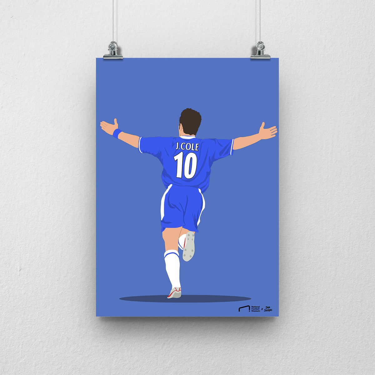Joe Cole Print - Dan DesignsGB