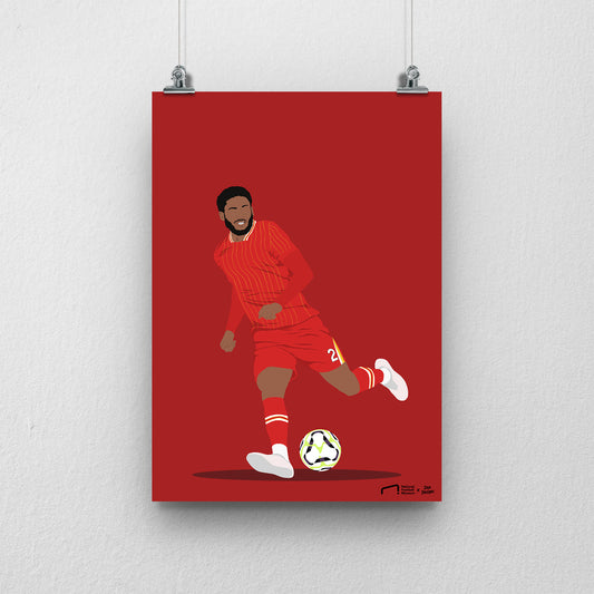 Joe Gomez Print - DanDesignsGB