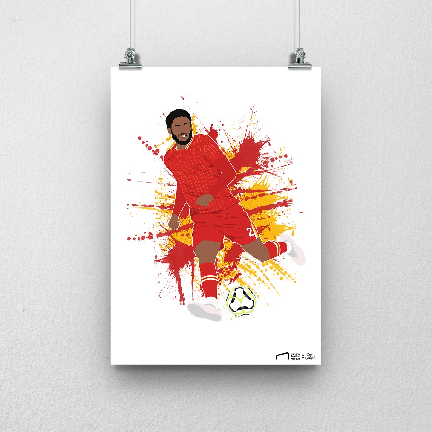 Joe Gomez Print - DanDesignsGB