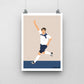 Johan Elmander Print - DanDesignsGB