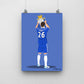 John Terry Print - Dan DesignsGB
