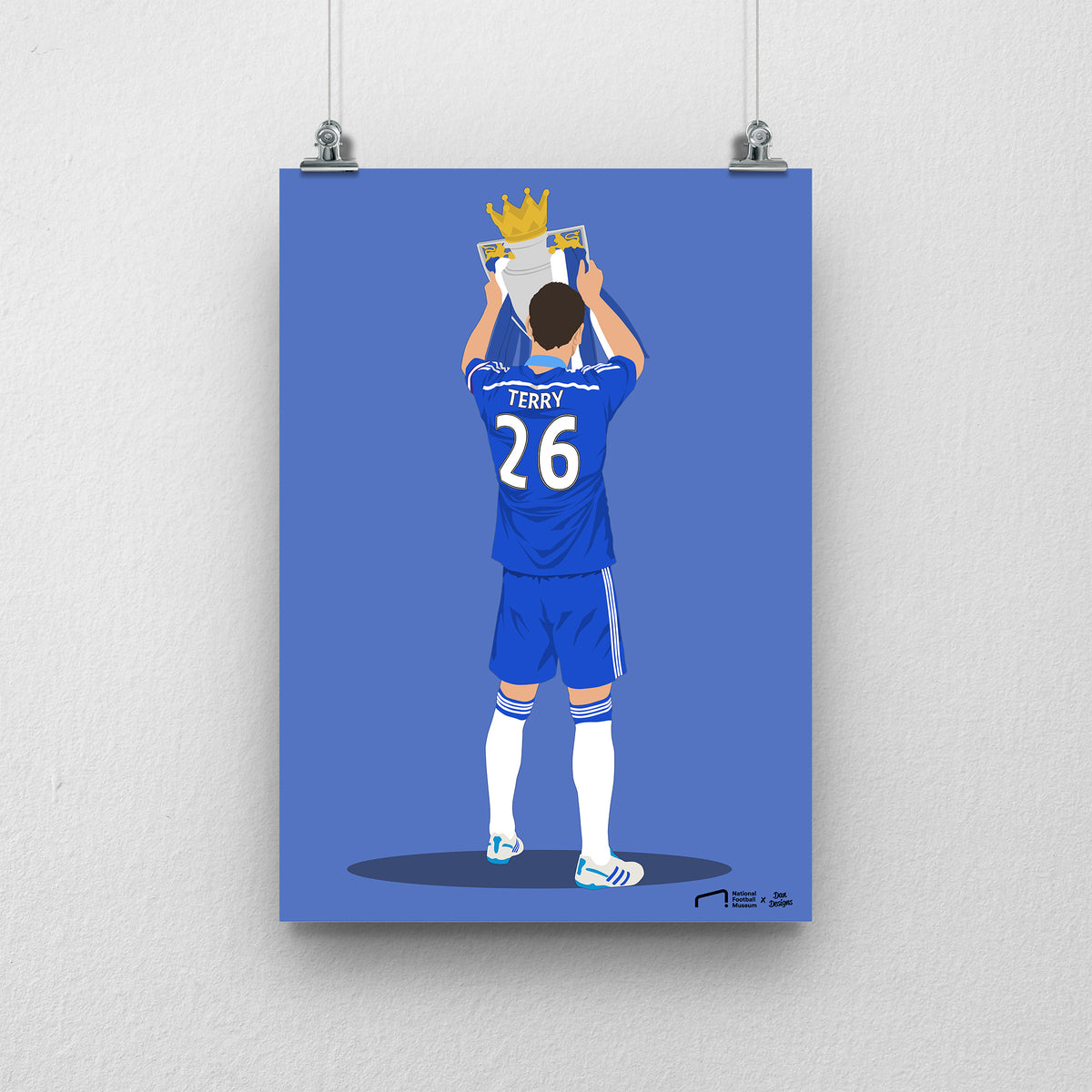 John Terry Print - Dan DesignsGB
