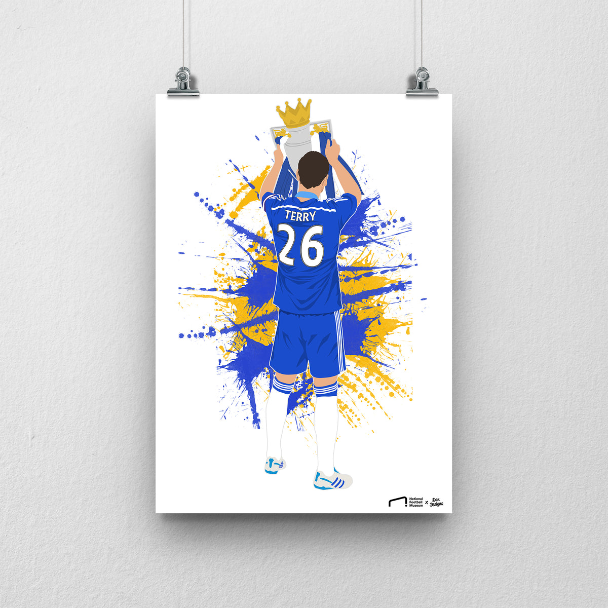 John Terry Print - Dan DesignsGB