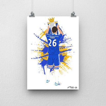 John Terry Print - Dan DesignsGB