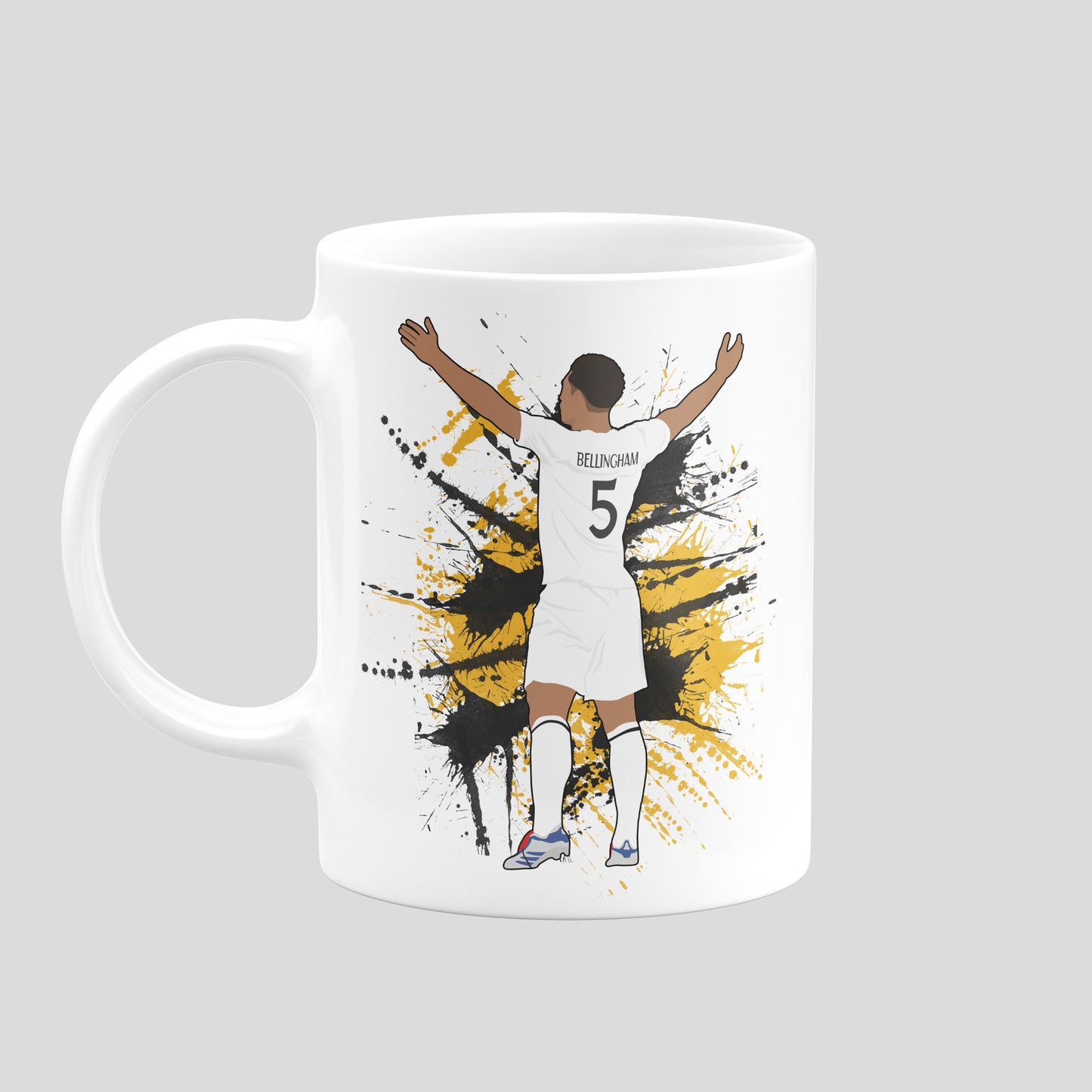 Jude Bellingham Real Madrid Mug A3 Print - DanDesignsGB