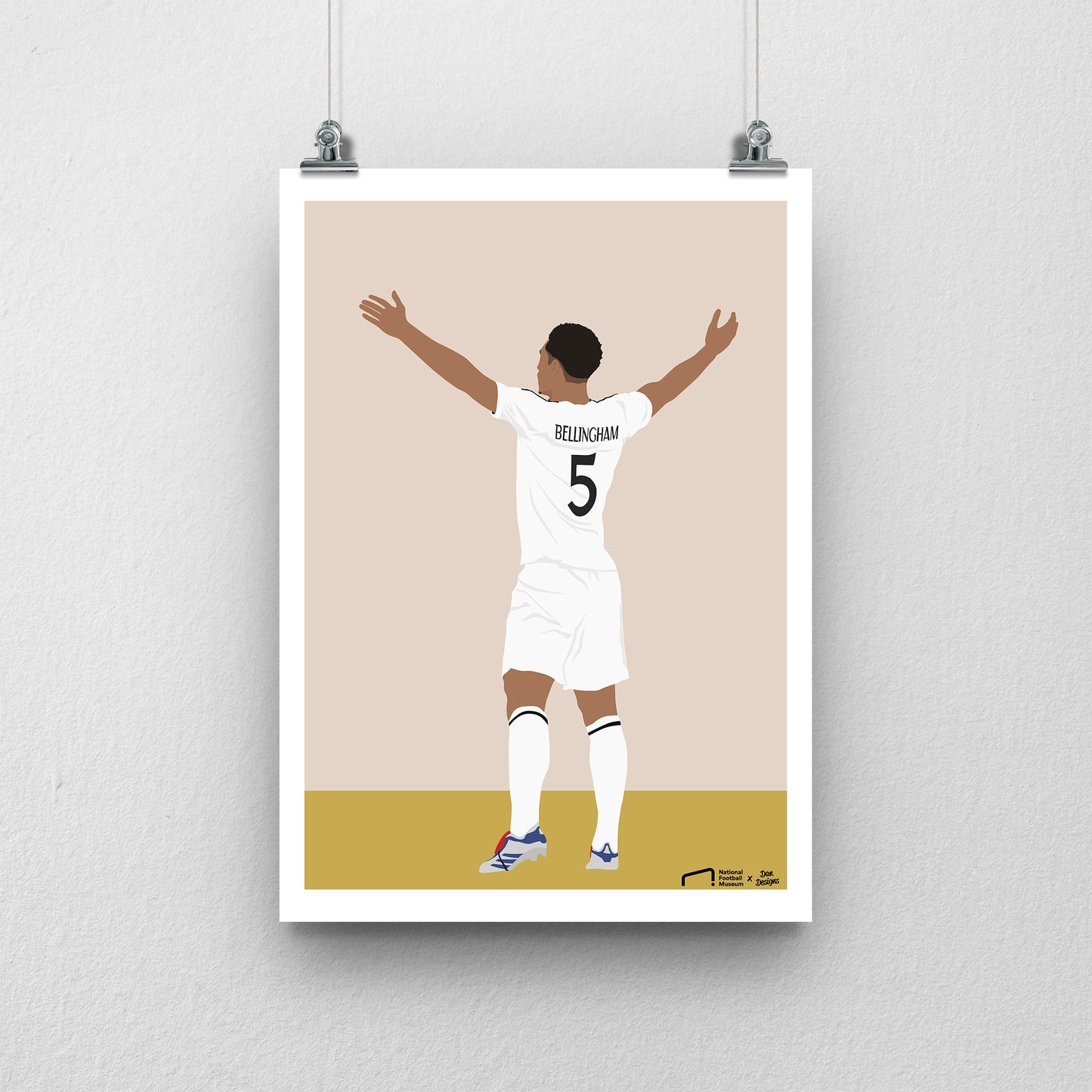 Jude Bellingham Real Madrid Print - DanDesignsGB