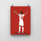 Jude Bellingham England Print - DanDesignsGB
