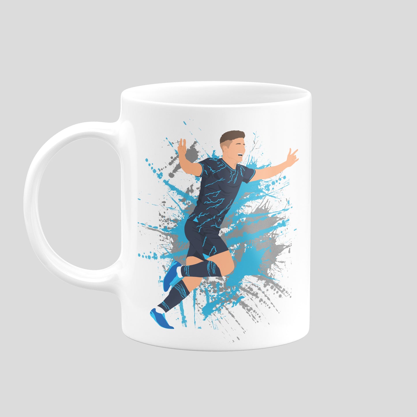Manchester City Players Mugs - DanDesignsGB
