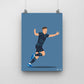 SALES - Julian Alvarez A3 Print - DanDesignsGB