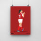Katie McCabe Arsenal Print - DanDesignsGB