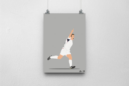 SALE - Kevin Davies A3 Print - DanDesignsGB