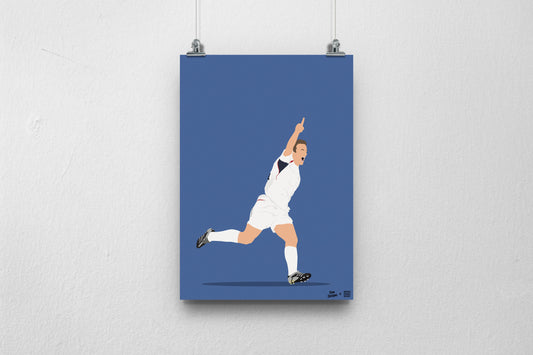 SALE - Kevin Davies A3 Print - DanDesignsGB