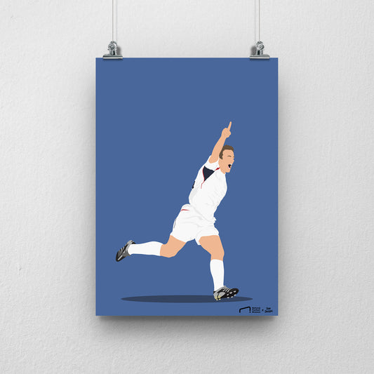 Kevin Davies Print - DanDesignsGB