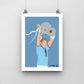 Kevin De Bruyne A3 Print - DanDesignsGB