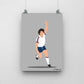 Kevin Keegan Print - DanDesignsGB
