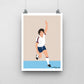 Kevin Keegan Print - DanDesignsGB