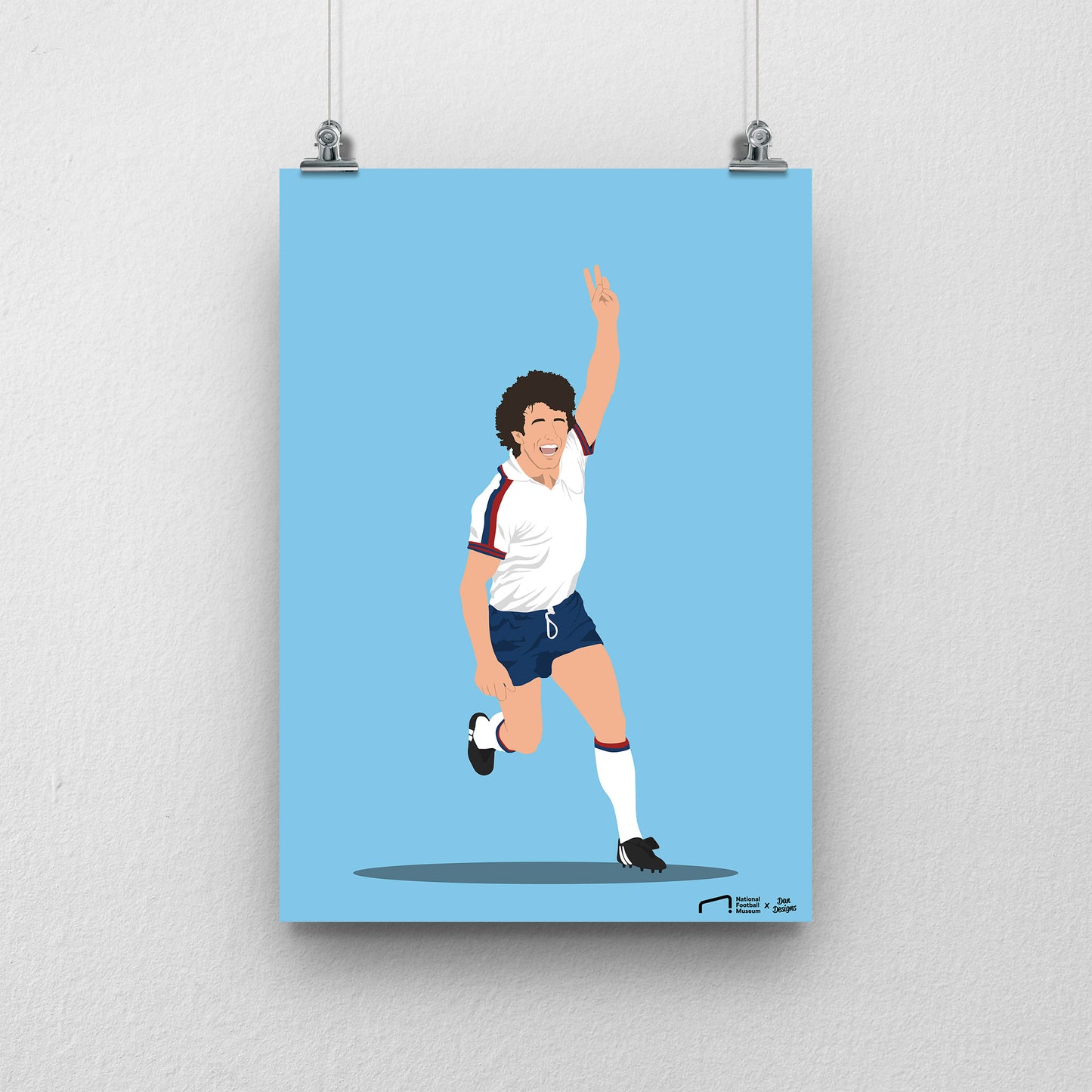 Kevin Keegan Print - DanDesignsGB