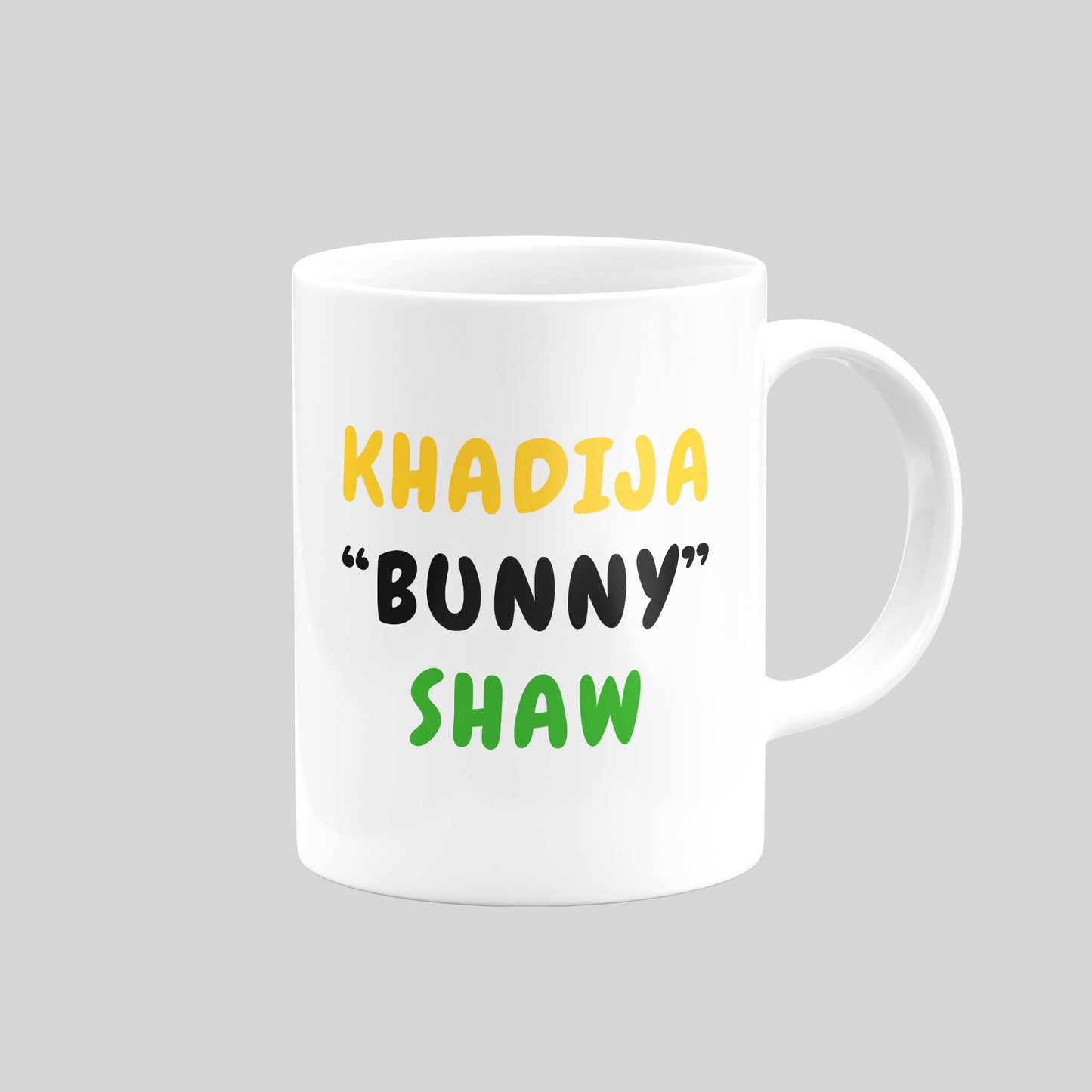 Khadija Shaw Jamaica Mug - DanDesignsGB