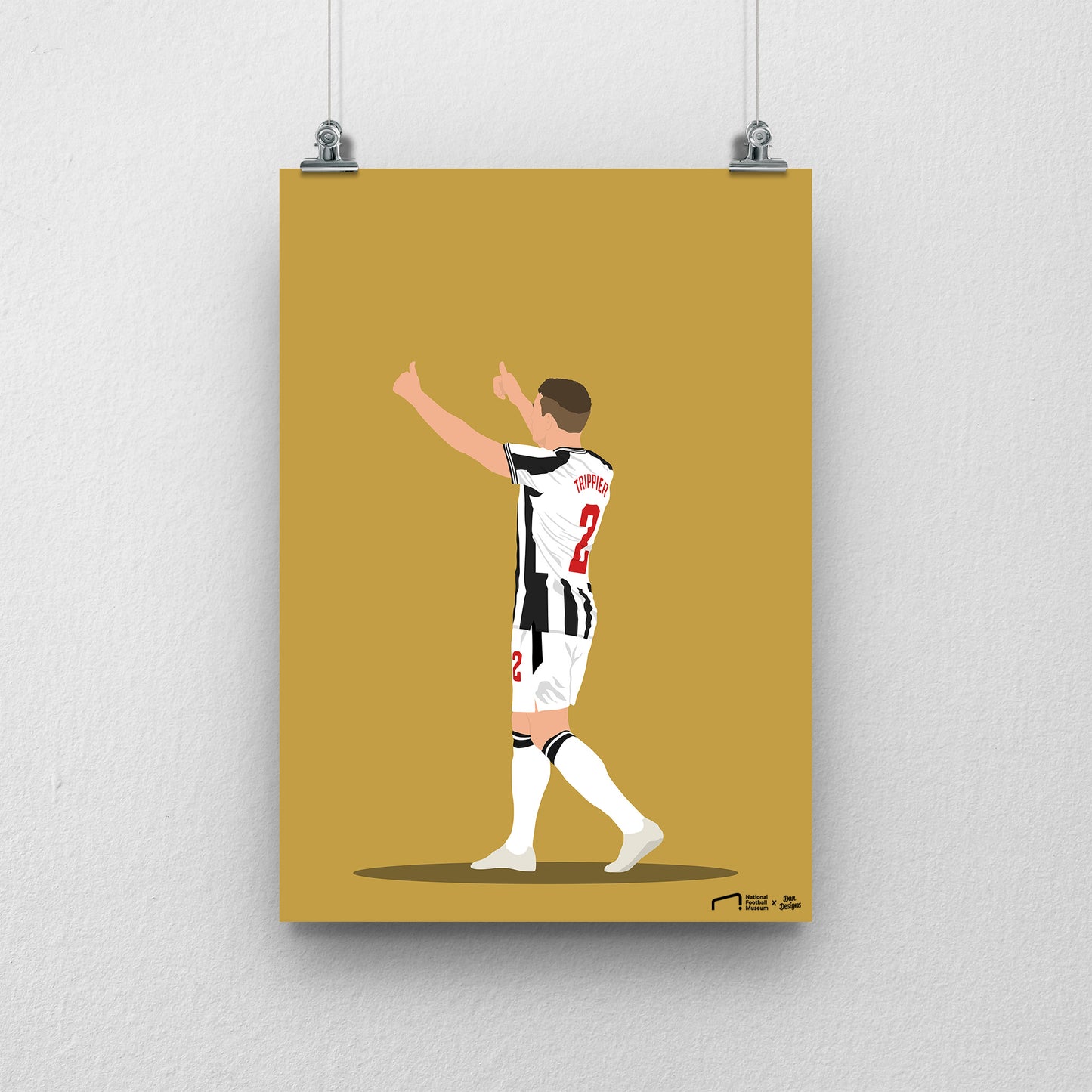 Kieran Trippier Print - DanDesignsGB