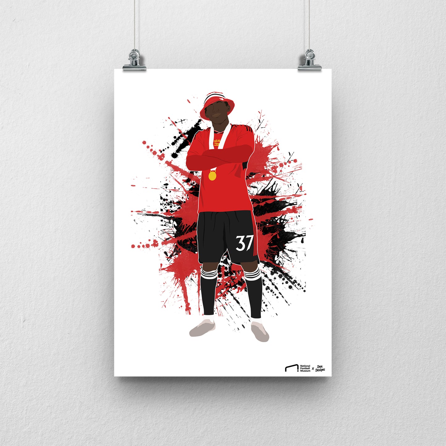 Kobbie Mainoo Print - DanDesignsGB