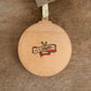L S Lowry Wooden Bauble