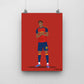Lamine Yamal Spain Print - DanDesignsGB