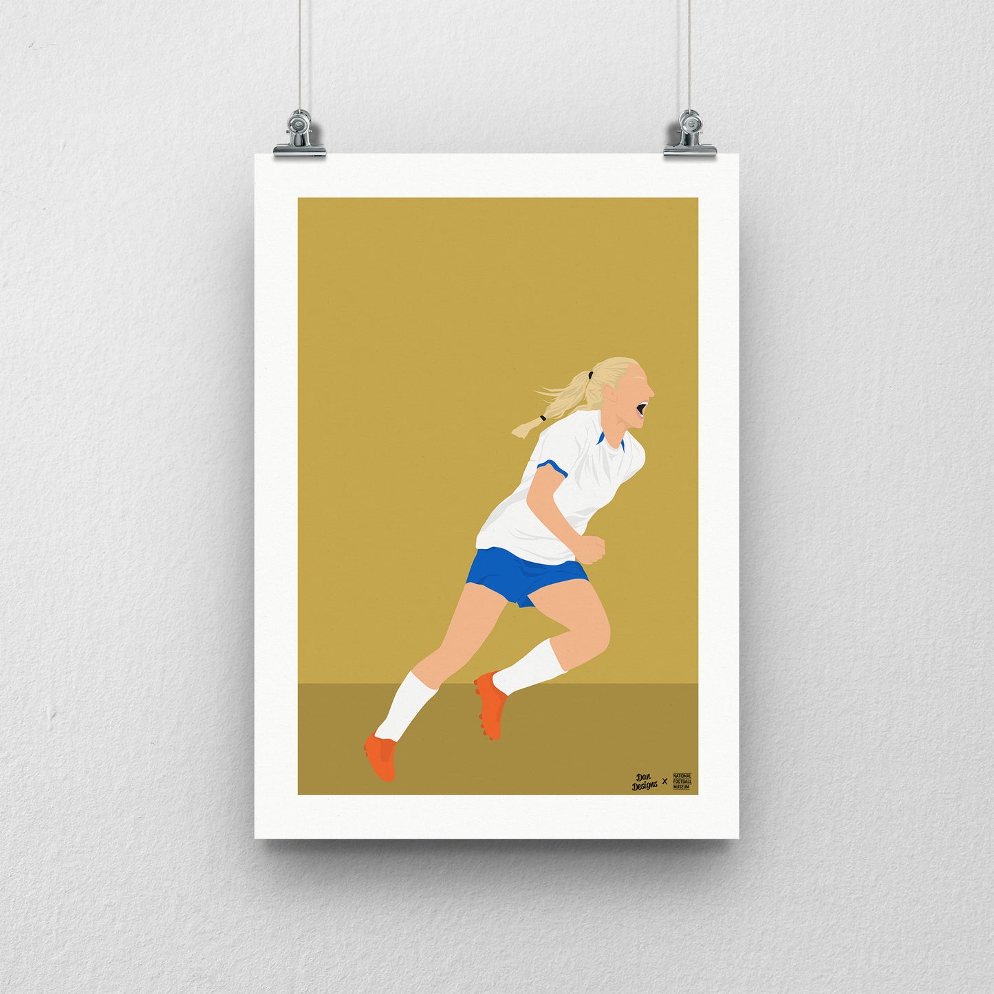 Laura Coombs England A3 Print - DanDesignsGB