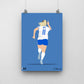 Lauren Hemp EURO A3 EURO 2025 Art Print - DanDesignsGB