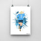 Lauren Hemp Manchester City Print - DanDesignsGB