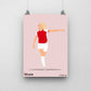 Leah Williamson Arsenal Print - DanDesignsGB