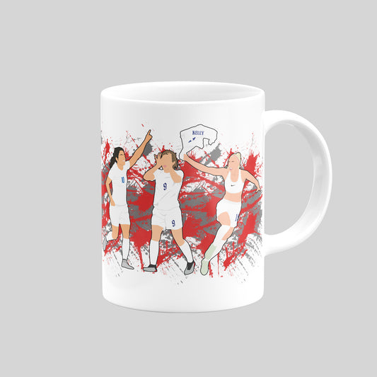 England Lionesses Legends Mug - DanDesignsGB