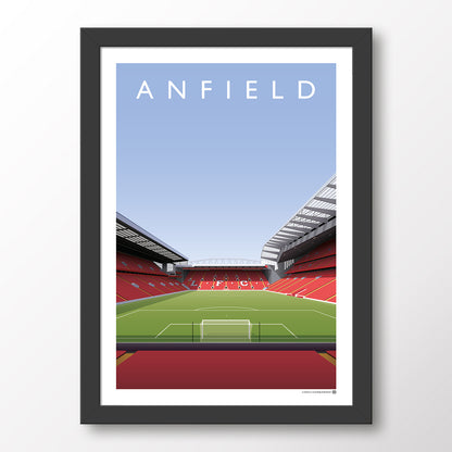 Liverpool Anfield From Anfield Road Stand - 1970s - Matthew J I Wood