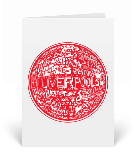 Sketch Book - Liverpool Card