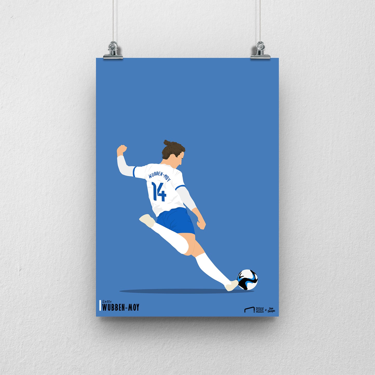 Lotte Wubben-Moy England Print - DanDesignsGB