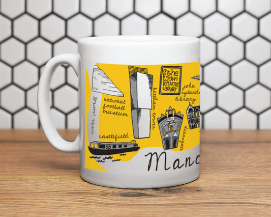Manchester Landmarks Mug